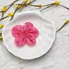 Malha Pérola Coreana Flor de Cinco Pétalas Bordada à Mão Flor de Pérola Acessórios DIY Acessórios para Headwear Bolsas Sapatos Meias Acessórios de Vestuário