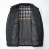 Chaqueta de plumón para hombre 2026 Otoño/Invierno Cuello camisero abatible Estilo camisa Joven Lujo Negocios Cálido Estándar Nacional Abrigo de plumón Moderno