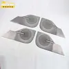 Adecuado para Wuling Modelo 26 Xingguang L Cubierta de Altavoz de Cuatro Puertas Panel de Acero Inoxidable Accesorios Decorativos Pegatinas Suministros para Coche