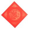 Papel Rojo para Caligrafía y Pintura, Pareados Dorados de Dragón y Fénix para Puertas, Papel Rojo Escrito a Mano con el Carácter '', Pegatinas en Blanco para Puertas para el Festival de Primavera