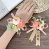 Ramilletes de boda con temática de bosque, un juego completo para los novios, incluyendo ramilletes para los padres, padrinos de boda y damas de honor, así como ramilletes de muñeca.