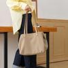 Bolsa Grande Impermeable Ligera de Tela Oxford Bolso Tote de Gran Capacidad Bolsa para Computadora Bolso de Hombro Sencillo para Viajero Bolso de Mano de Lona