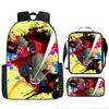 Liberación Rápida Transfronteriza Spider-Man Spider-Man Mochila Escolar Estudiante Niños Bolsa Escolar Periférica Bolso Escolar de Hombro Juego de Tres Piezas