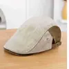 Gorra Plana Retro Estilo Francés Británico Versátil de Moda Artística Boina Hacia Atrás Hace que la Cara se Vea Más Pequeña Estilo Otoño Invierno