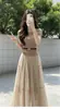 Novo Vestido Moderno de Um Ombro para Mulheres, um Deslumbrante Vestido Longo de Verão que Afina a Cintura e Pode Ser Usado como um Look Completo