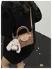 Bolso de Mano de Lujo con Estampado de Leopardo Tipo Bollo para Mujer Otoño 2026 Nuevo de Moda Otoño/Invierno Súper Caliente para el Trabajo Bolso Tote Pequeño de Hombro Cruzado