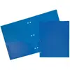 Carpeta de Archivo A4 Plegable Impermeable de PP, Estilo Europeo y Americano, Transfronteriza, Tres Agujeros, Doble Bolsillo de 2 Páginas, para Oficina y Documentos de Examen de Estudiante