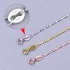Collar de Plata Fina S999 Ágata Clásica Trébol de Cuatro Hojas Cadena Clavícula Combinable Plata Esterlina Colgante Simple Elegante para Novia