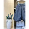 Novo casaco infantil para meninas estilo floresta doce floral coreano com gola redonda de renda e barra franzida, vestuário infantil
