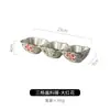 Tigela Alta Cerâmica Vintage Pintada à Mão Estilo Japonês para Uso Doméstico, Tigela de Arroz Criativa com Cor Sob Esmalte, Conjunto de Tigela Pequena e Prato