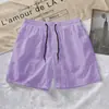 Transfronterizo 2024 moda masculina comercio exterior pantalones casuales color liso pantalones de playa shorts deportivos para fitness de hombre diez colores