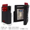 Comércio Exterior RFID Anti-roubo Liga de Alumínio Porta-cartões Múltiplos Slots Caixa de Cartões Multifuncional Porta-cartões Dólar Americano Porta-documentos Carteira para Homens