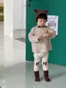 Ropa de Otoño para Niños 2026 Estilo Nuevo Ropa para Bebé Niño Otoño Estilo Coreano Ropa Infantil Conjunto de Pantalones Rayados para Niños Atuendo de Otoño