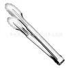 Clip de Loto Recto Espesado de Acero Inoxidable Clip para Pan Doméstico de Cocina Clip para Barbacoa Clip para Bistec Frito Clip para Comida de Buffet