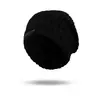 Gorro de Punto Largo Gorro Holgado Gorro de Punto Suave y Cálido Ciervo de Peluche Gorro de Punto Transpirable