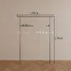 Arara de Parede em Aço Inoxidável para Loja de Roupas, Cabideiro, Arara de Exposição para Loja de Roupas Infantis, Prateleiras para Loja de Roupas Masculinas e Femininas