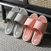 Pantuflas Transfronterizas, Pantuflas para el Hogar de Interior, Pantuflas Suaves con Suela de Masaje para Baño de Mujer, Pantuflas para Parejas de Hombre, Pantuflas al por Mayor