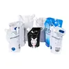 Bolsa con Pico Personalizada de Papel de Aluminio Auto-Soportante para Empaque de Alimentos con Asa, Bolsa con Pico Inclinado Vertical, Bolsa con Pico Impreso Negro