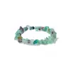Pulseiras Coloridas Personalizadas de Pedra Natural, Pulseiras Coloridas Assimétricas Feitas à Mão, Pulseiras Modernas e Simples para Mulheres
