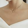 Empaque de oro americano de 14K DIY GF hebilla OT DIY accesorios de joyería al por mayor hebilla para pulsera collar