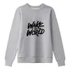 Impresión por Inyección Directa Estilo Retro Americano Japonés Sudadera con Cuello Redondo Unisex para Pareja Capa Base Sudadera con Capucha Sudadera Trendy para Jóvenes