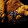 Nuevo anillo vintage Matadragones europeo y americano joyería hecha a mano para hombre moderno hip hop punk estilo anillo de índice de aleación