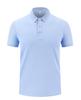 Novo Produto de Verão 2026: Camisa Polo Jacquard Estilo Floresta Gola Abacaxi Piquet Duplo Cor Sólida Lapela Destaque Live Stream Manga Curta Camiseta