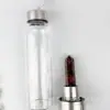 Columna de Cristal natural de seis caras vaso de vidrio energético para agua varita mágica taza de té spa logo imprimible ventas directas de fábrica