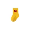 Calcetines para bebé, nueva colección de otoño, algodón peinado, diseño de danza del león, calcetines de princesa de la suerte para niñas, adecuados para niños mayores y bebés, rojo brillante para el Año Nuevo