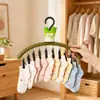 Colgador de ropa lindo con forma de cebolla verde, divertido, con múltiples pinzas para uso doméstico, adecuado para secar calcetines y ropa interior, estante multifuncional de almacenamiento y secado