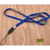 Fivela de Avião 7mm Pen Drive Porta-Crachá Lanyard de Pescoço Longo Plástico Vermelho Destacável Cartão de Identidade Cartão Escolar Lanyard para Celular