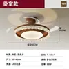 Lámpara de araña para sala de estar estilo medieval Retro americano Creativa Frijol Mágico Luz principal de pasillo Lámpara de dormitorio creativa de lujo ligero Lámparas de ventilador