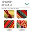 Forest Bee Productos para Exteriores Hamaca de Lona Gruesa Individual Camping Columpio Salvaje Cama de Malla Tira Antivuelco Silla Colgante Rayada