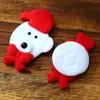 Nova Venda Quente Transfronteiriça Pelúcia de Natal Cabeça Velho Boneco de Neve Rena DIY Acessórios para Sapatos de Véspera de Natal