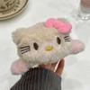 Nuevo Lindo y Adorable Estilo Niña Kt Gato Lazo Pinza de Garra Grande de Peluche Tiburón de Dibujos Animados Pinza Accesorio para el Cabello de Alto Valor