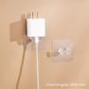 Ganchos de Pared Adhesivos para Enchufes, Ganchos de Cocina, Soportes de Pared Adhesivos Grandes para Almacenamiento, Colgador de Pared Minimalista Moderno sin Clavos para Cuadros