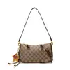 Guti Kou Bolsa de Almofada com Textura de Alta Qualidade Nova Moda Luxo Leve Retro Bolsa Hobo Casual Bolsa Transversal Bolsa de Ombro Único Sob o Braço