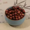 Cuentas Sueltas de Sándalo Verde Natural, Cuentas Redondas de Madera Maciza, Varios Estilos de Cuentas de Madera para Pulseras y Collares Hechos a Mano DIY Venta al por Mayor