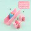 Série criativa de moldes para pirulitos com padrões compostos, cortadores de fondant, designs realistas, formas de nuvem poligonais e vários designs tridimensionais
