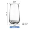 Copos de vidro cristalino em estilo de luxo leve transfronteiriço, copos de suco domésticos, copos de boca, taças de vinho específicas para restaurantes, taças de vinho tinto Lingzhi