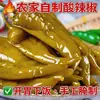 Chiles agrios fermentados tradicionalmente, auténticos, en vasijas de barro, grandes cantidades, perfectos como guarnición, chiles encurtidos, envasados comercialmente en bolsas para venta al por mayor