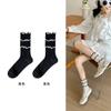 Novedades Explosivas Primavera y Verano 2025 Calcetines Tipo Mocasín para Mujer Medias de Longitud Media Encaje Primavera y Verano Delgadas Sin Costuras Calcetines Apilables