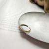 Anillo de Plata de Ley 925 Fan Zhiqiao Joyería para Mujer Anillo Abierto Atmosférico de Dedo Índice Moderno Anillo Decorativo Personalizado Japonés y Coreano