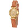 Xsvo Exquisito Accesible Lujo Pequeño Disco Reloj de Cuarzo Elegante Elegante Dama Exclusivo