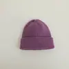 Gorro de Punto Estilo Coreano para Niños, Color Dopamina con Líneas, Nuevo Estilo Otoño e Invierno, Gorro Cálido de Lana para Bebé, Moderno para Niños y Niñas