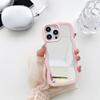 Funda para iPhone 16 Big Wave 15 Anti-Caídas 14 Superficie de Espejo 13 Dos en Uno 12 Pro Max Funda para Teléfono