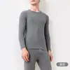 Conjunto de ropa interior térmica para hombre de algodón puro Clase A, engrosado para otoño e invierno, capa base ajustada, tops y pantalones de otoño, todo de algodón, talla grande para hombre