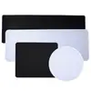 Suprimentos do Fabricante Mouse Pad em Branco, Impressão a Cores, Serigrafia, Preto Puro Impermeável, Mouse Pad para Publicidade, Folha de Rolo de Tecido Tecnológico