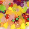 Juguetes de Comida Simulada, Frutas Luminosas, Joyería Hecha a Mano DIY, Casa de Juego de Micro-Paisajismo Adornos de Escritorio, Materiales de Resina al por Mayor