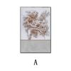 Pintura Decorativa Abstracta Textura Viento Silencioso Crema Sala de Estar Pasillo Pintura Colgante Casa de Huéspedes Hotel Lienzo al Óleo Pintura sin Marco Personalización